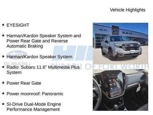 2026 Subaru Forester Sport