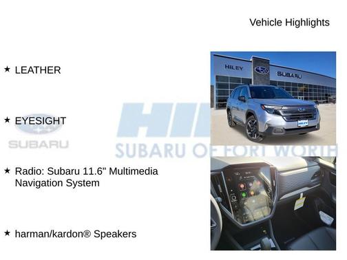 2025 Subaru Forester Hybrid Limited