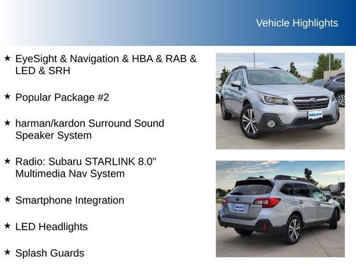 2018 Subaru Outback 2.5i Limited