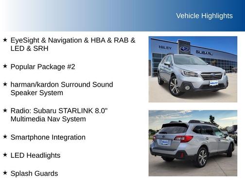 2018 Subaru Outback 2.5i Limited