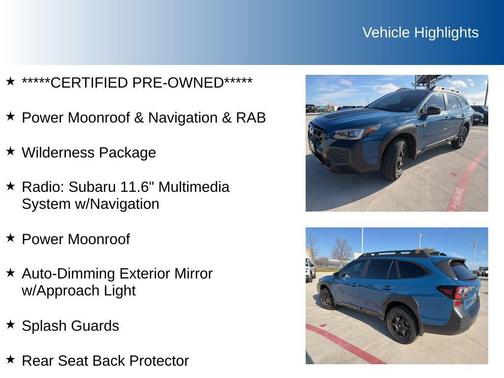 2025 Subaru Outback Wilderness