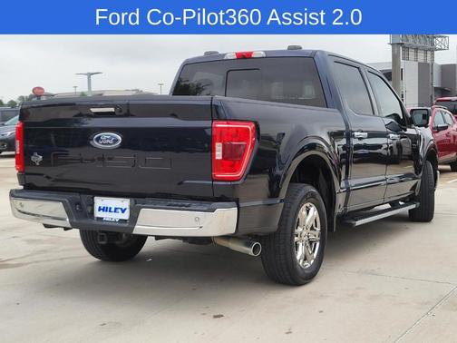 Antimatter Blue Metallic 2021 Ford F-150 XLT