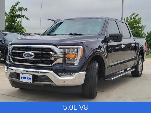 Antimatter Blue Metallic 2021 Ford F-150 XLT
