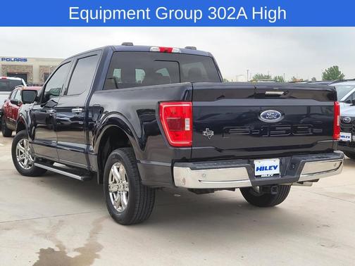 Antimatter Blue Metallic 2021 Ford F-150 XLT