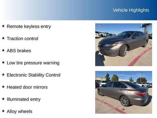 2017 Toyota Camry SE