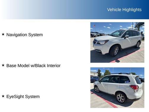 2018 Subaru Forester 2.5i Touring