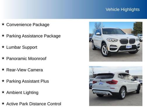 2021 BMW X3 sDrive30i