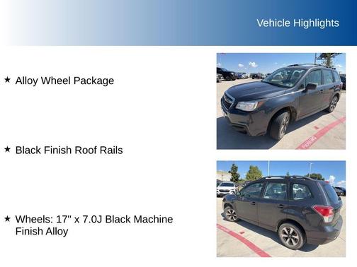 2018 Subaru Forester 2.5i