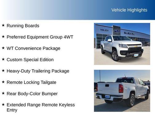 2022 Chevrolet Colorado WT