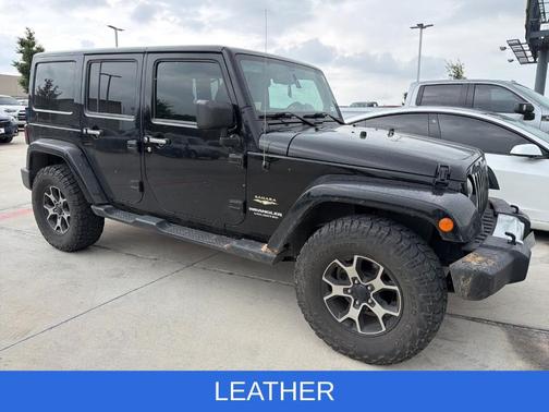 Black Clearcoat 2013 Jeep Wrangler Unlimited Sahara