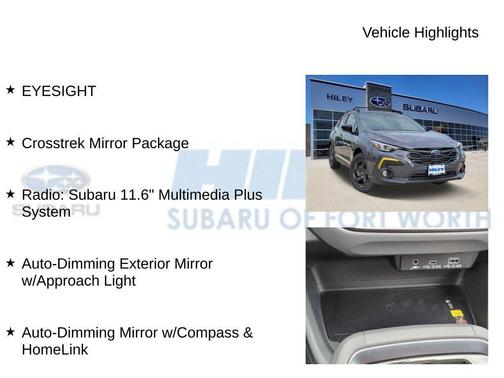 2025 Subaru Crosstrek Sport