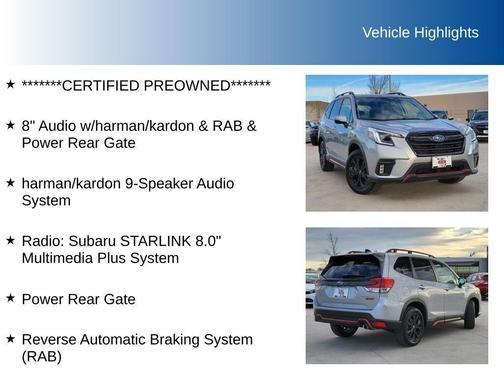 2024 Subaru Forester Sport