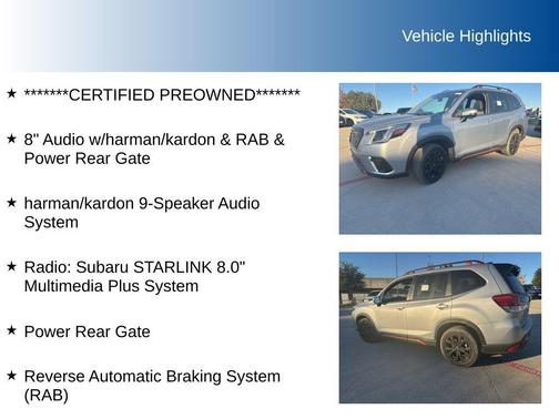 2024 Subaru Forester Sport