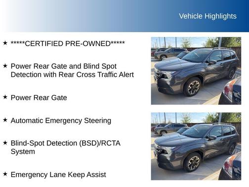 Gray Metallic 2026 Subaru Forester Premium