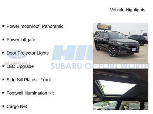 Crystal Black Silica 2026 Subaru Forester Limited