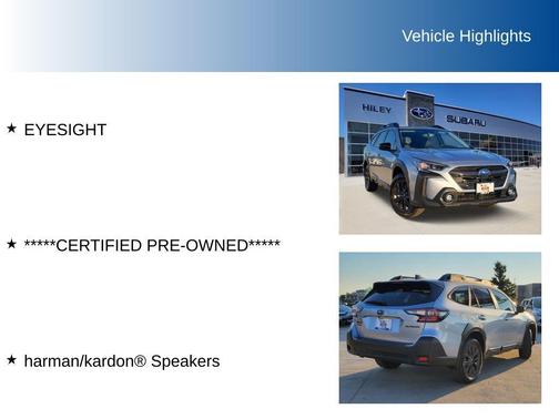2025 Subaru Outback Onyx Edition