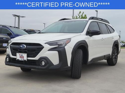 Crystal White Pearl 2024 Subaru Outback Onyx Edition XT