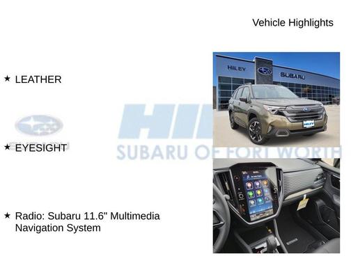 2025 Subaru Forester Hybrid Limited