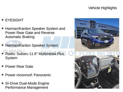 2026 Subaru Forester Sport