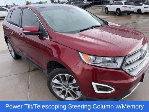 Ruby Red Metallic 2018 Ford Edge Titanium