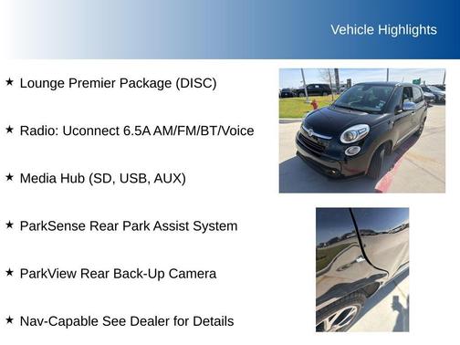 2014 FIAT 500L Lounge