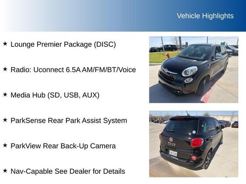 2014 FIAT 500L Lounge