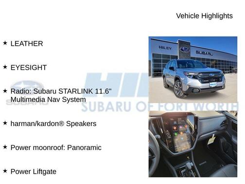 2025 Subaru Forester Hybrid Touring