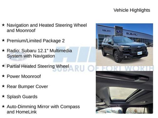 Crystal Black Silica 2026 Subaru Outback Premium