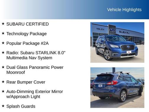 2022 Subaru Ascent Limited 8-Passenger