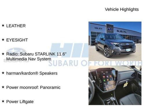 2025 Subaru Forester Hybrid Touring