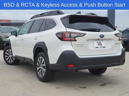 Crystal White Pearl 2025 Subaru Outback Premium