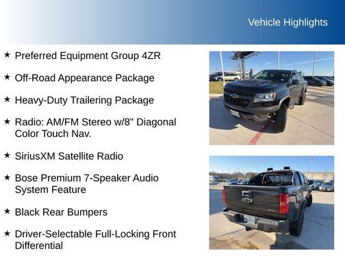 2018 Chevrolet Colorado ZR2