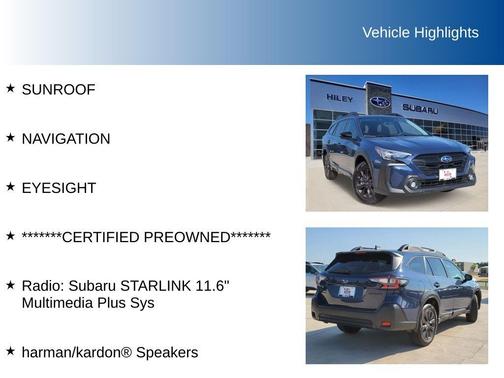 2025 Subaru Outback Onyx Edition