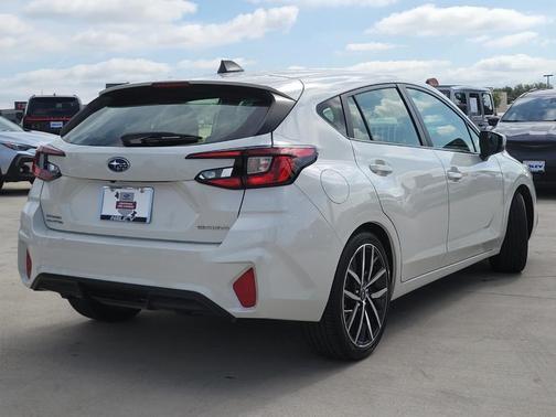 Crystal White Pearl 2024 Subaru Impreza Sport