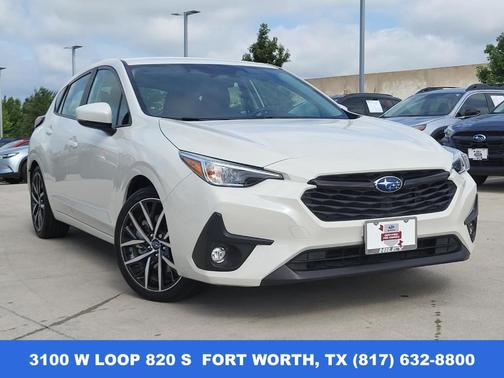 Crystal White Pearl 2024 Subaru Impreza Sport