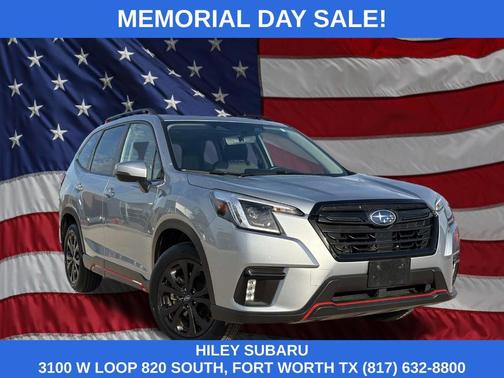 Ice Silver Metallic 2024 Subaru Forester Sport
