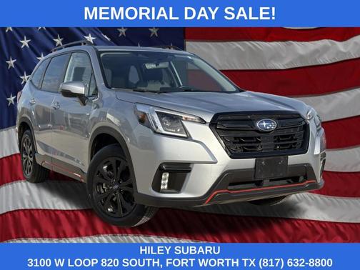 Ice Silver Metallic 2024 Subaru Forester Sport
