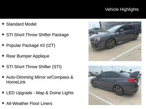 2020 Subaru WRX STI Base