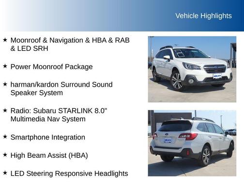 2019 Subaru Outback 3.6R Limited