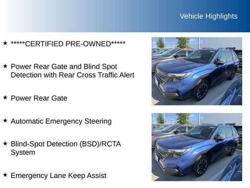 Blue Pearl 2026 Subaru Forester Premium