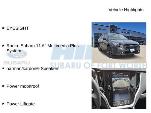 2025 Subaru Outback Onyx Edition XT