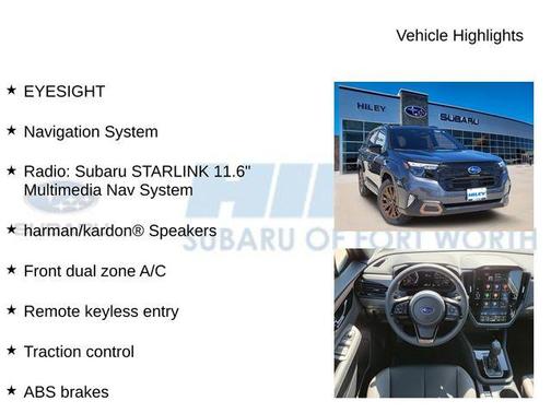 2025 Subaru Forester Hybrid Sport
