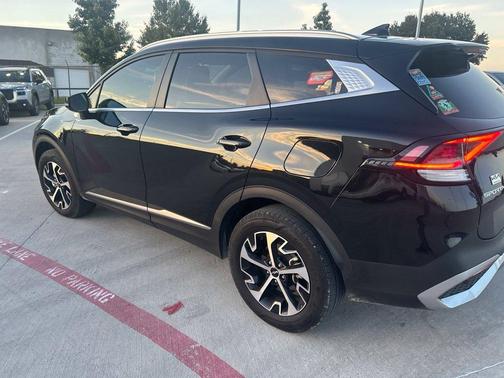 Fusion Orange 2025 Kia Sportage Hybrid EX