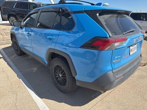 Blue Flame 2019 Toyota RAV4 LE