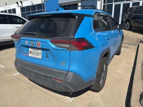 Blue Flame 2019 Toyota RAV4 LE