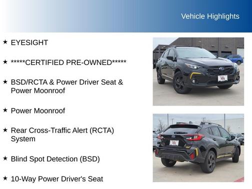 2025 Subaru Crosstrek Sport