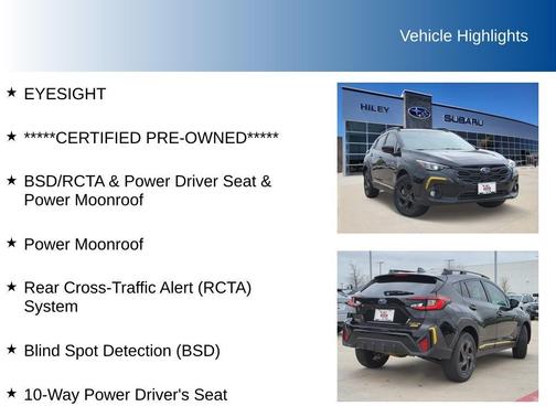 Crystal Black Silica 2025 Subaru Crosstrek Sport