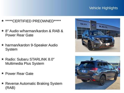 2024 Subaru Forester Sport