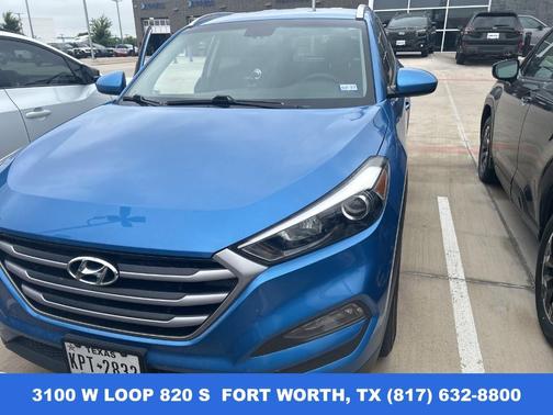 Caribbean Blue 2017 Hyundai TUCSON SE
