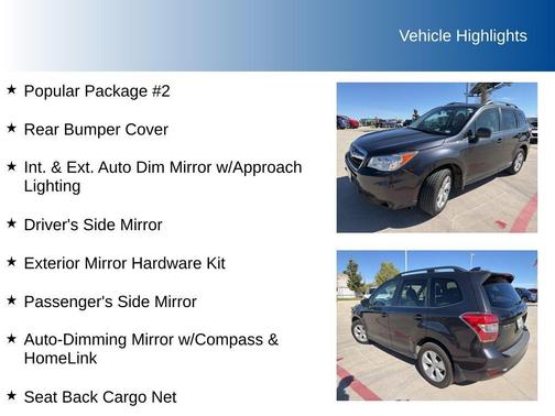 2016 Subaru Forester 2.5i Limited